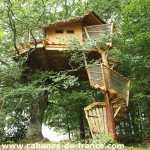 Les Cabanes dans les Arbres de Caluche