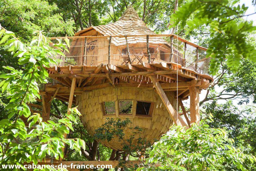La Cabane du Verger La Batelière sur Loire Cabane dans les arbres en Centre, CentreVal de