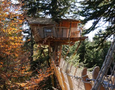 Bon cadeau Passion 2 pers 165 Euros Cabane dans les arbres ou