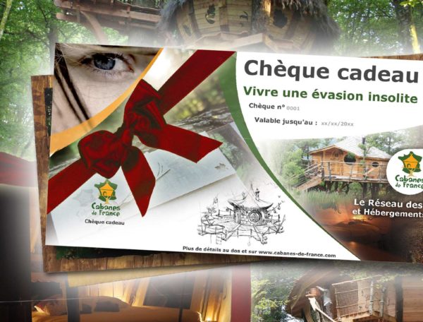 Chèque cadeau Escapad - Box cabanes dans les arbres