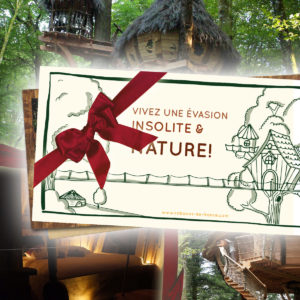 Chèque cadeau Escapade - Box cabanes dans les arbres