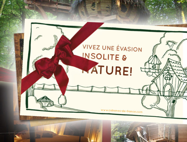 Chèque cadeau Escapade - Box cabanes dans les arbres