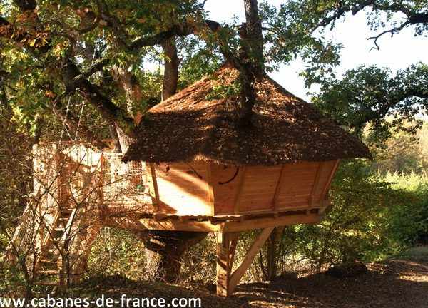 Cabane au Camping la Beaume