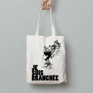 Totebag Je suis Branchée