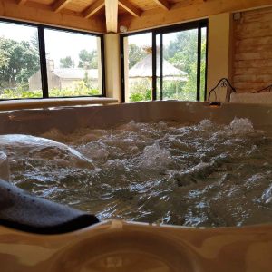 Hébergement insolite en Provence-Alpes-Côte dAzur avec jacuzzi intérieur relaxant.