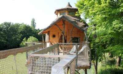 Cabane SPA du bout du pré avec jacuzzi privatif en option