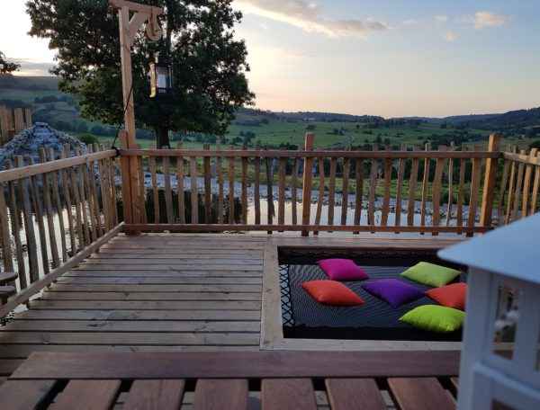 vue de la terrasse