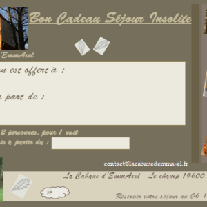 Cabane dans les arbres à Estivals, vue sur la nature environnante et ambiance cosy.