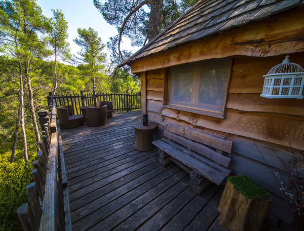 Terrasse cabane