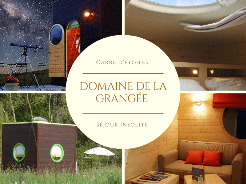 Hébergement insolite en cabane avec vue sur les étoiles et intérieur cosy.