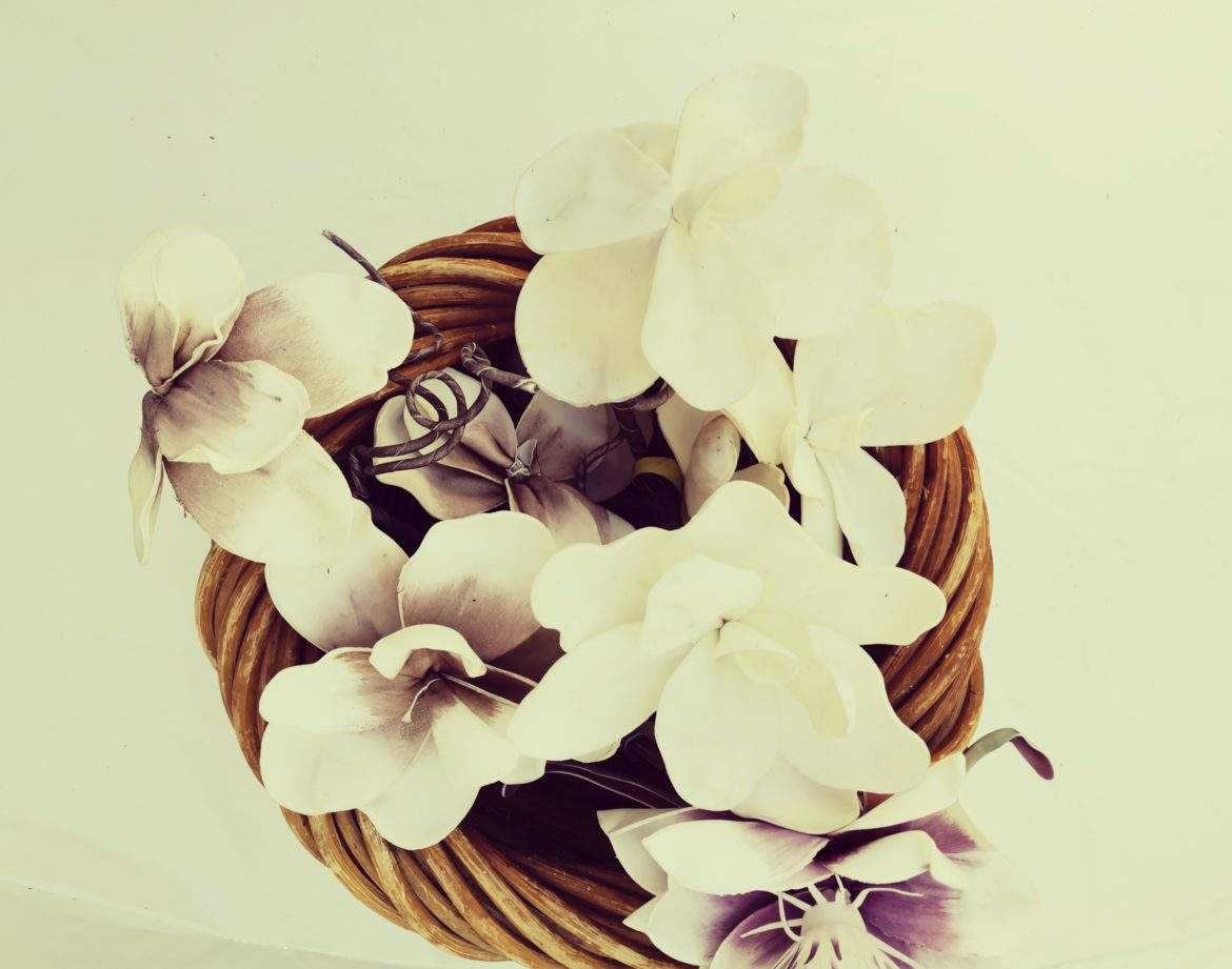 Hébergement insolite en Provence-Alpes-Côte dAzur, décoré de fleurs blanches élégantes.