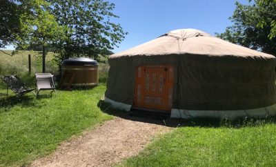Yourte SPA Khoni avec bain nordique privatif