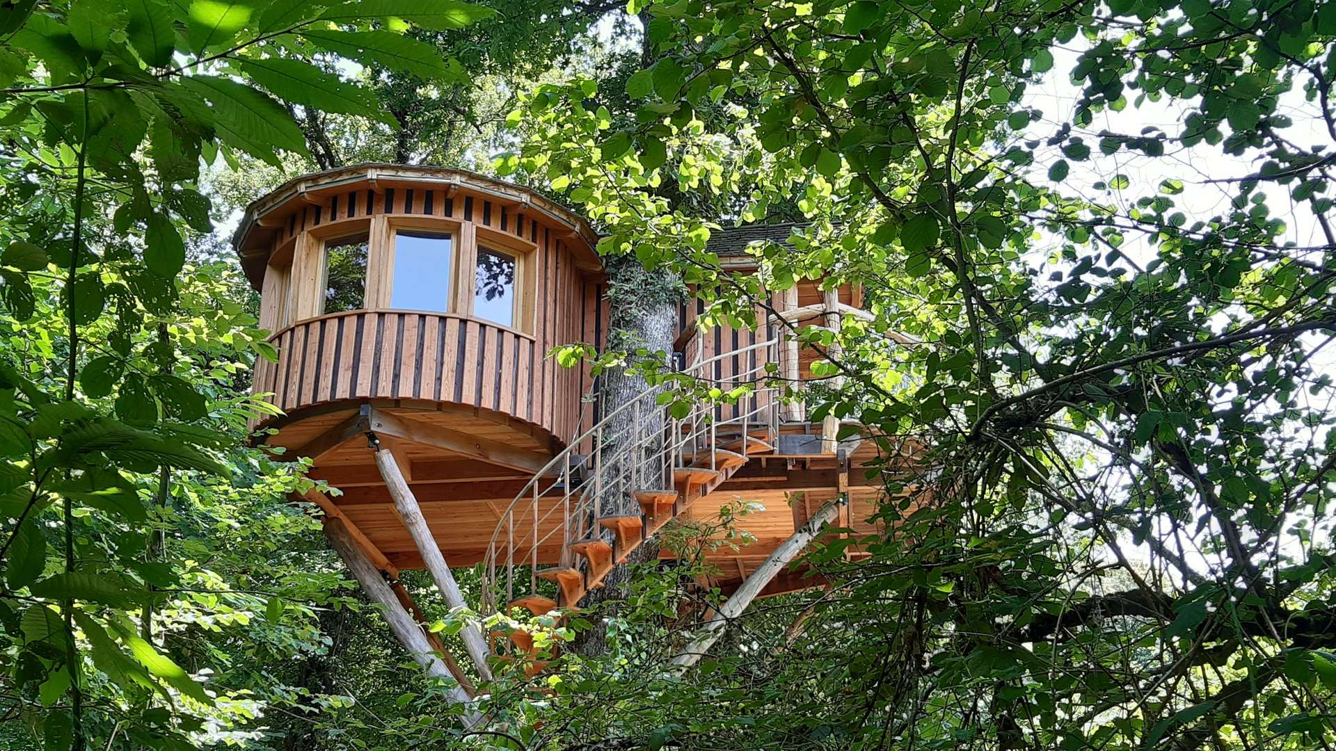 26 idées de Construction cabanne  cabane bois, cabane dans les arbres,  maison dans les arbres