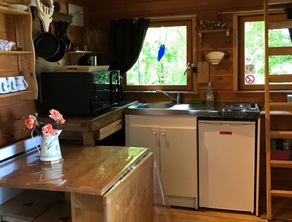 cabane kitchenette