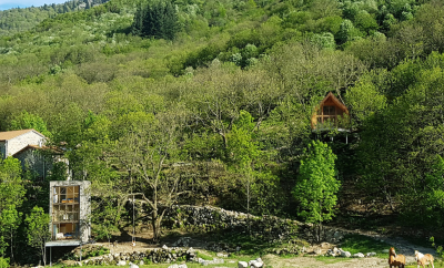 Les Cabanes du Loup bleu