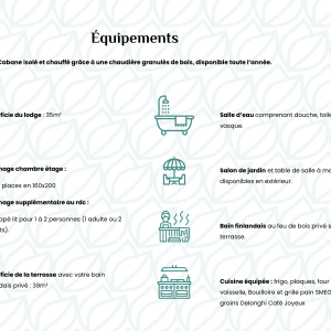 Cabane en bois en Bretagne, avec terrasse et bain finlandais pour un séjour unique.