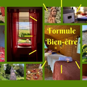 Hébergement insolite en Basse-Normandie, chambres colorées avec vue sur la nature.