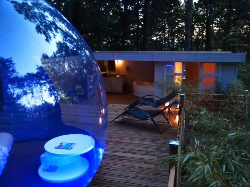 Bulle d'R _ Nuit insolite en Nouvelle Aquitaine