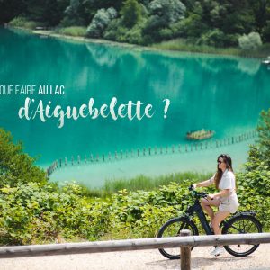 Séjournez dans un hébergement insolite au bord du lac d'Aiguebelette, entouré de verdure.