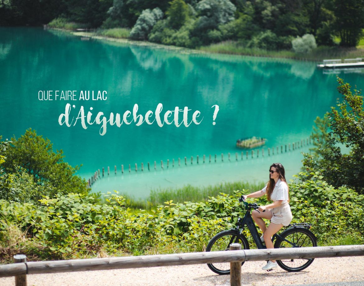 Séjournez dans un hébergement insolite au bord du lac d'Aiguebelette, entouré de verdure.