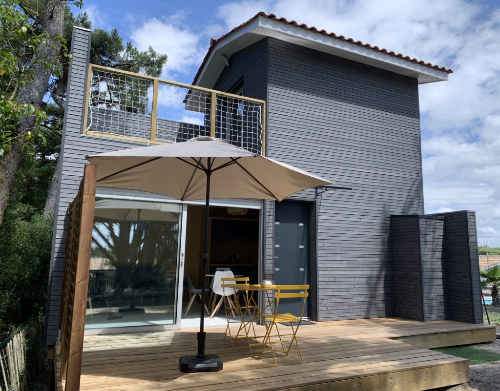 Le chalet de l'océan à Lacanau