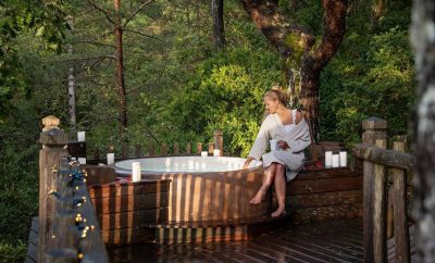 Cabane & spa privatif – Bois d’Arambe