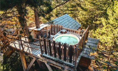 Cabane & spa privatif – Épine Vinette