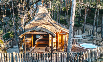 Cabane & spa privatif – Aristoloche