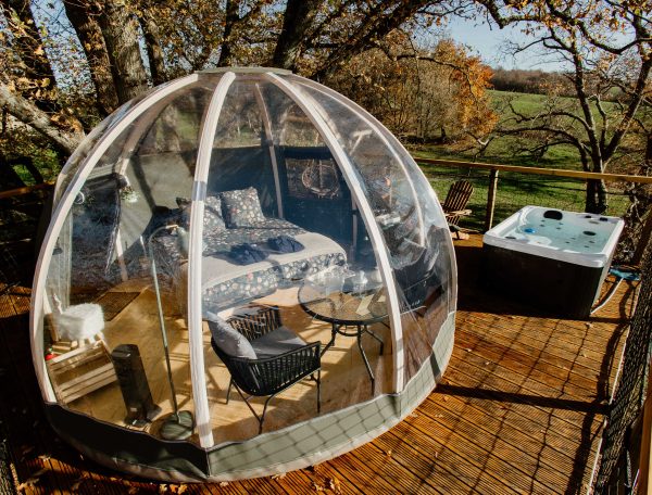 Les Bulles Perchées de Lartigue_hébergement insolite_bulle_spa_occitanie_gers_dôme (5)