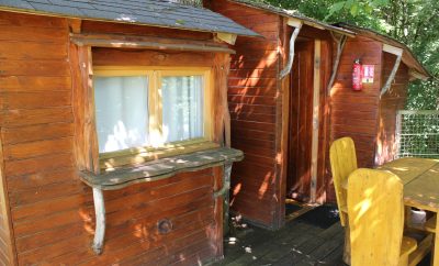 Cabane dans les arbres 4 personnes – Domaine de Dienné