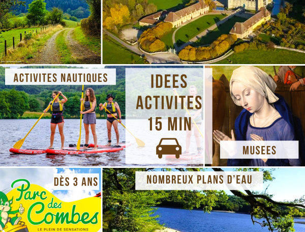 Château de Sully, hébergement élégant entouré de verdure et dactivités nautiques.