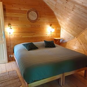 Domaine du Balbuzard – Cabane Pollimage – Chambre