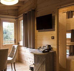 Les cabanes dans les bois Refuge intérieur 2
