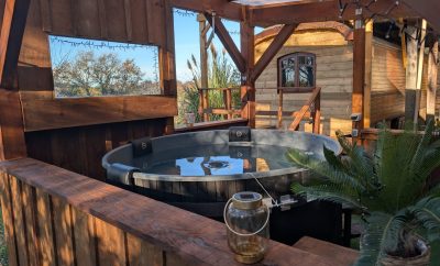 La roulotte avec bain nordique