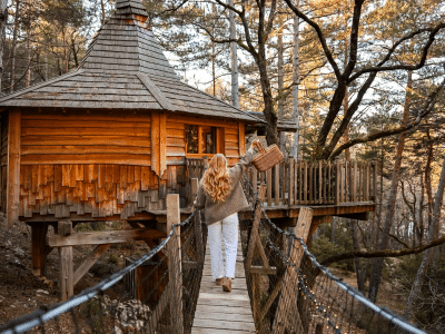 Cabane & spa privatif – Aristoloche – vue 4