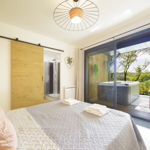 Cabane du chene – Chambre vu spa
