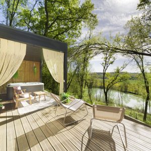 Cabane du chene – Terrasse