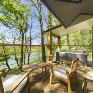 Cabane du frene – Vue Terrase