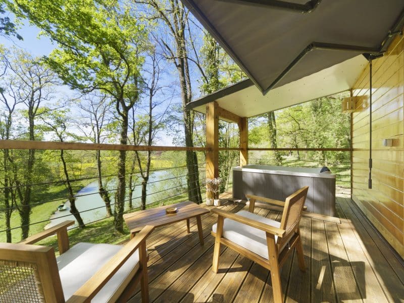 Cabane du Frêne – Évasion & Spa – vue principale