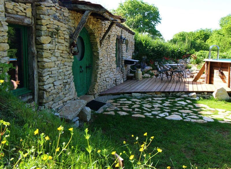 Maison Hobbit – vue principale