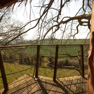 drakkar vue terrasse de l’intérieur