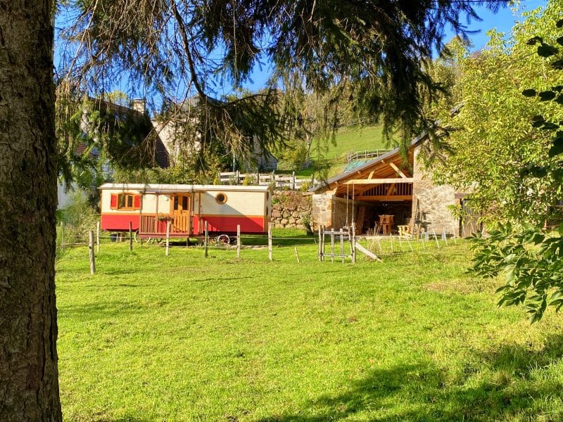 Roulotte Gite-Ânes – vue principale