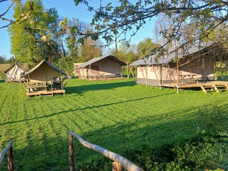 Tentes Lodge – vue principale