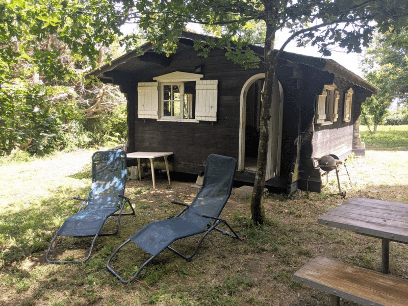 Datcha en Brocéliande – vue principale