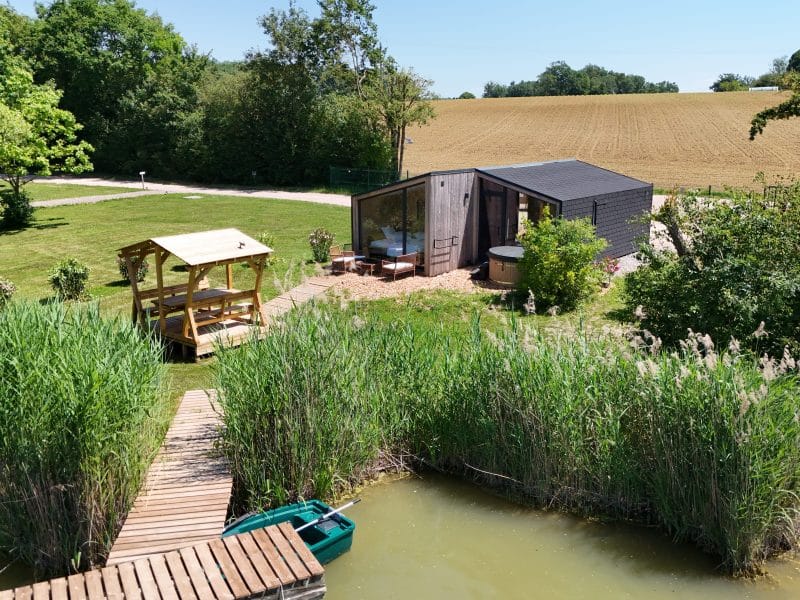 Cabane Spa Bois Flotté – vue principale