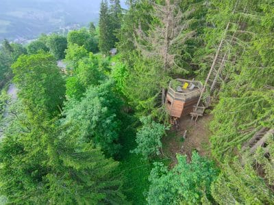 Cabane dans les Arbres de Valmo Insolite – vue 5
