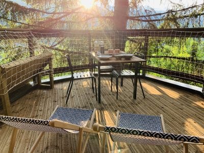 Cabane dans les Arbres de Valmo Insolite – vue 2