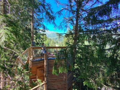 Cabane dans les Arbres de Valmo Insolite – vue 4