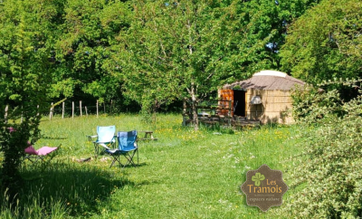 Yourte chambre d’hôte des Tramois
