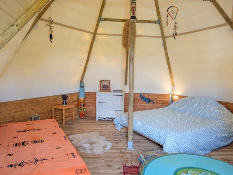 Tipi Trappeur 3 places – vue principale